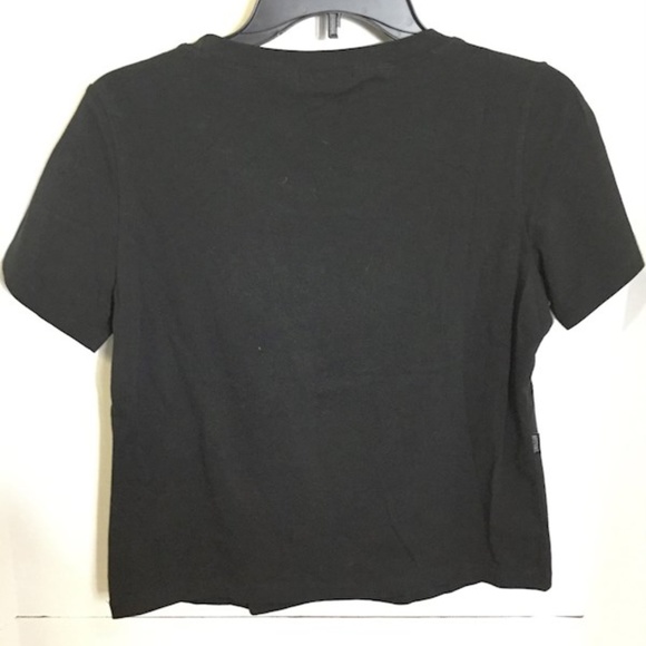 Moschino Women's Black Short Sleeve Top Size 14 - Picture 3 of 8